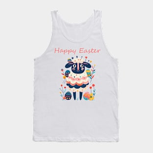 Happy easter derpy sheep Tank Top